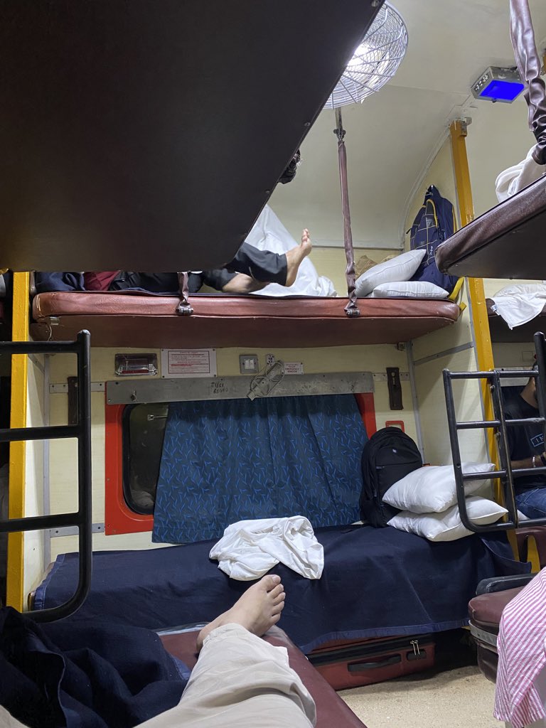 arsalanmd_'s tweet photo. This is ANVT GAYA SF SPECIAL (03636) 2AC coach. It is running late by eight hours. There are no curtains in 2 AC, no water supply. Absolutely pathetic condition. The display of coaches at CNB was totally wrong. Kindly look into it.
@RailMinIndia Shri @AshwiniVaishnaw ji https://t.co/4Ihda4QX0o