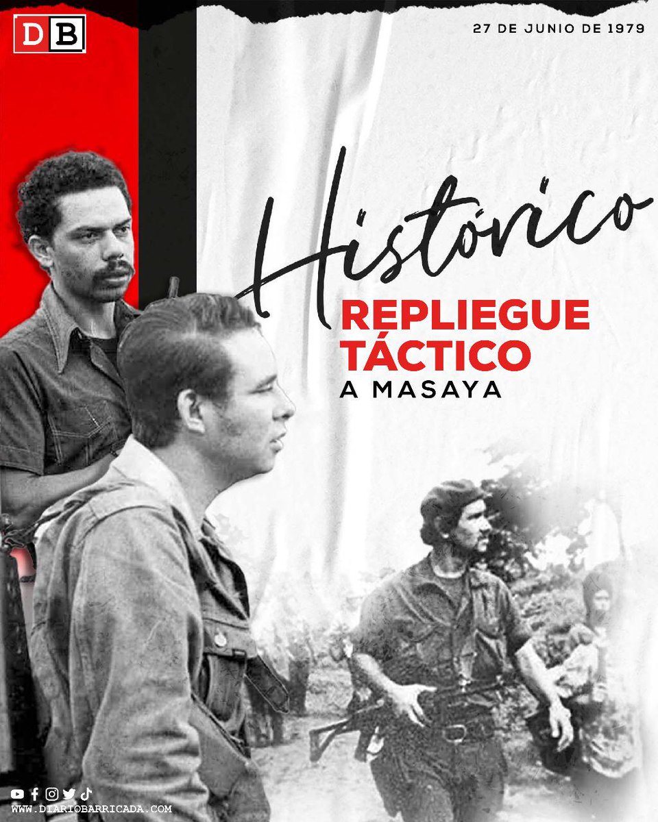 #Nicaragua Listo para participar en nuestro histórico Repliegue Tacti o a Masaya. #27Junio