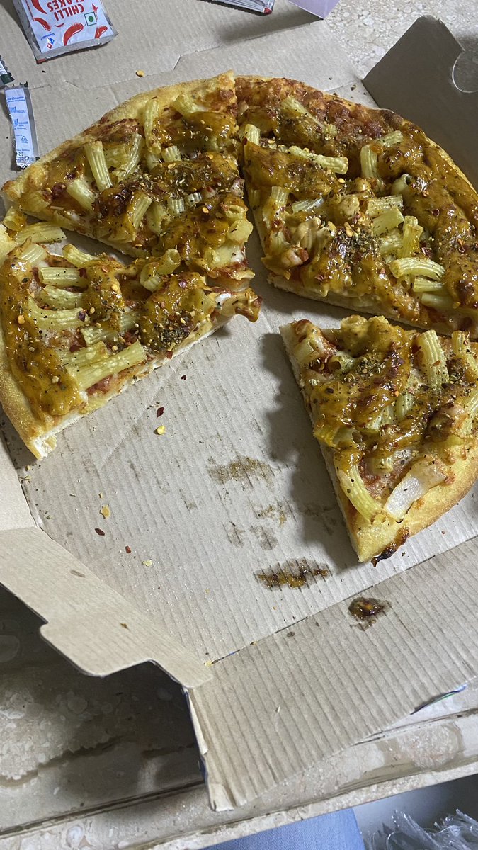 Shailendra_9191's tweet photo. @dominos_india One of worst pizza i had from Domino’s Raipur-Pachpedi Naka outlet .
the pasta topping is completely raw .It’s seems that they have made this pizza for name sake.
Lastly the wrost part is the store number mentioned in website &amp; customer care is unreachable https://t.co/c5czzWzJU2