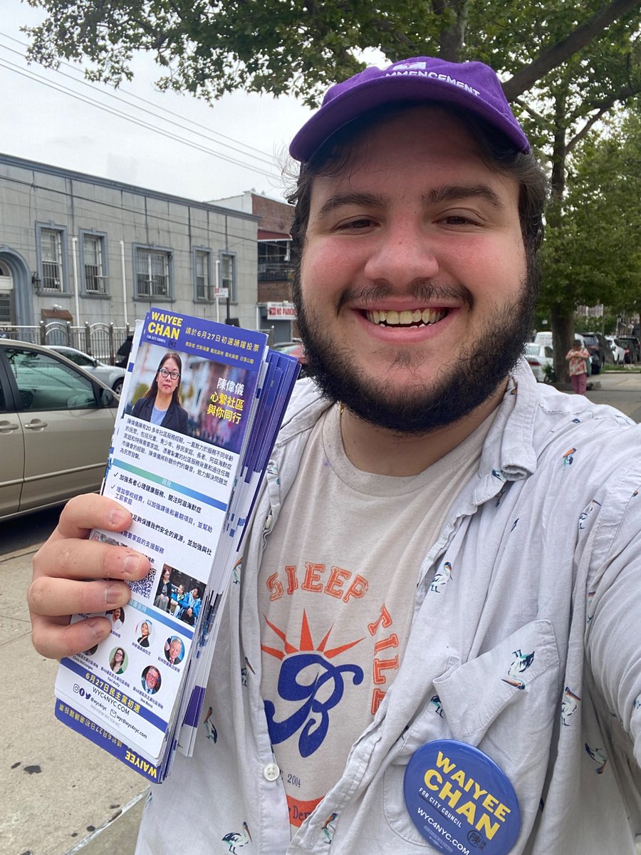 Its a gorgeous day to let voters know to rank <a href="/wyc4nyc/">Wai Yee Chan 陳偉儀</a> #1!

Polls opened until 9 pm tonight. Lets spread the word!