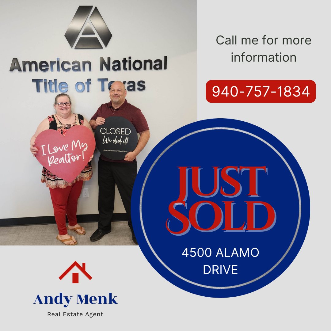 A heartfelt thank you to our amazing buyer, Lorrie Young, for choosing me as your trusted real estate partner in the purchase of 4500 Alamo Drive. 
Special thanks to American National Title for their exceptional support and to Diana Hunt of Thrive Mortgage.

#DreamHomeAchieved