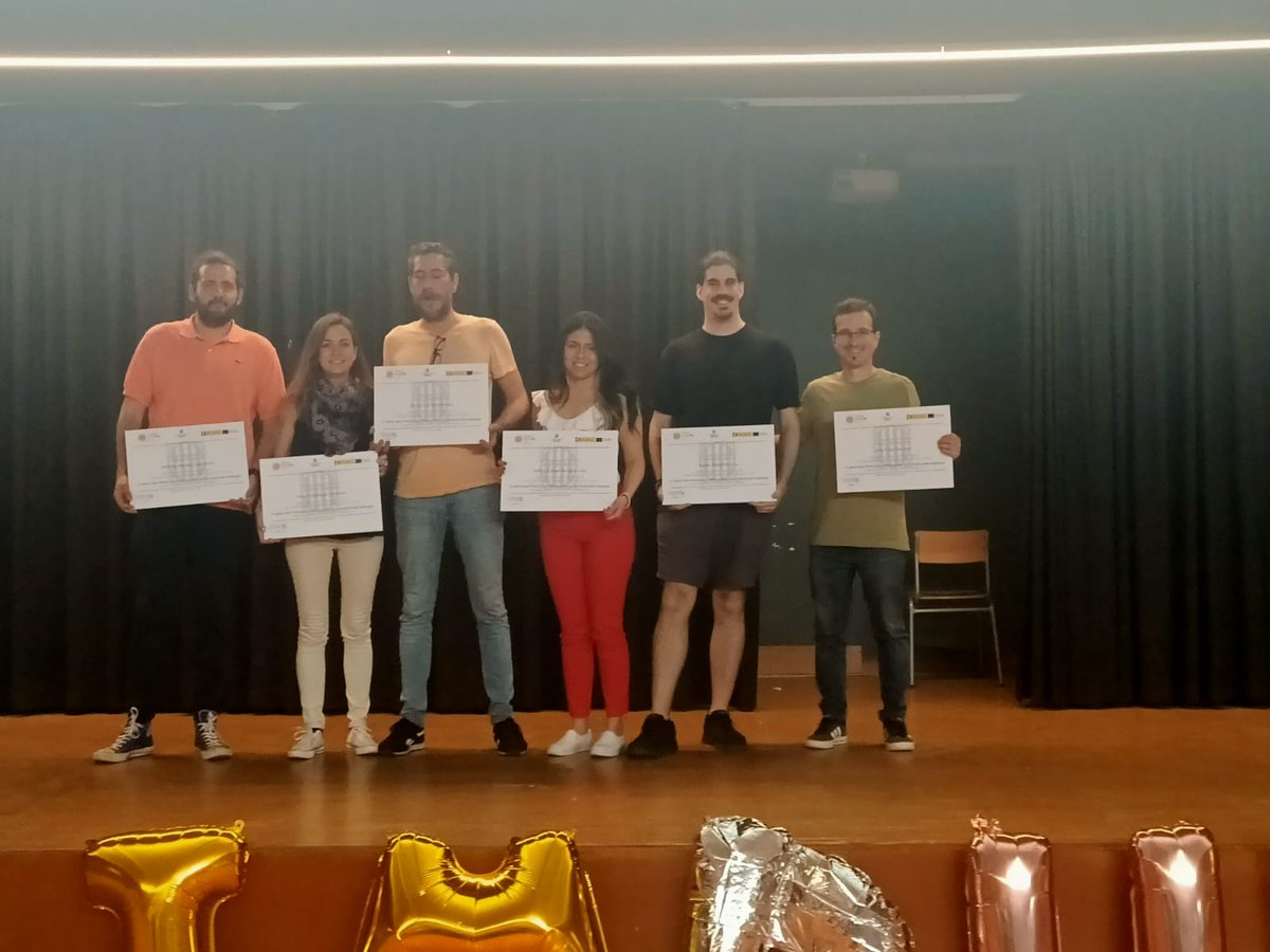 CornellaPot's tweet photo. Avui hem presentat la candidatura de @cornellapot @iesteveterradas i @impulsfp de Paula Barco als #PremisDONATIC2023, referent TIC dins i fora de l'aula de FP en el projecte de crear una moneda local digital per Cornellà 👏🙌 https://t.co/r8knjxBlT8