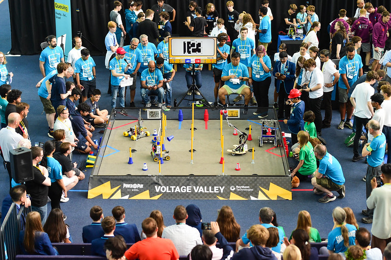 FTC_UK's tweet image. 2022-23 UK National Championship, that's a wrap✨

Well done teams and thank you to our community who donated their time and energy to invest in the STEM futures of young people🏆

For now, we're packing up the #POWERPLAY gear and setting up for #STEAM 2023-24
#MoreThanRobotsUK