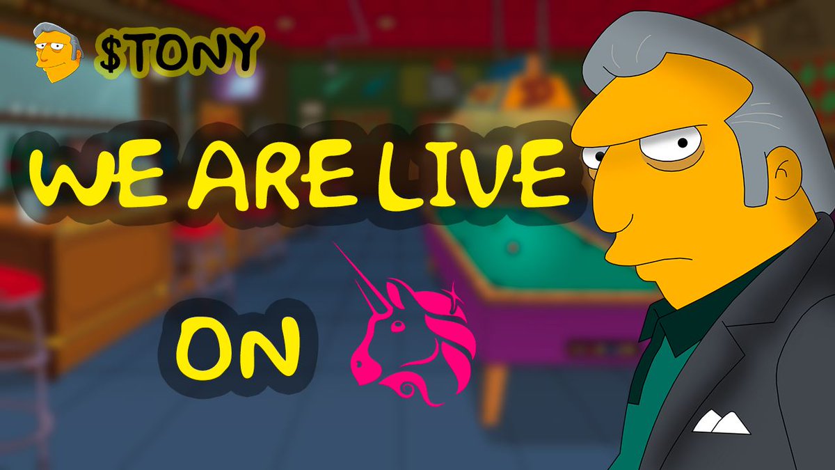 FatTonyERC20's tweet photo. We Are Live : 0x4D0D9B08880E8389fa7813A26FBF2ec2F097e7EC https://t.co/wDqVAxlafj