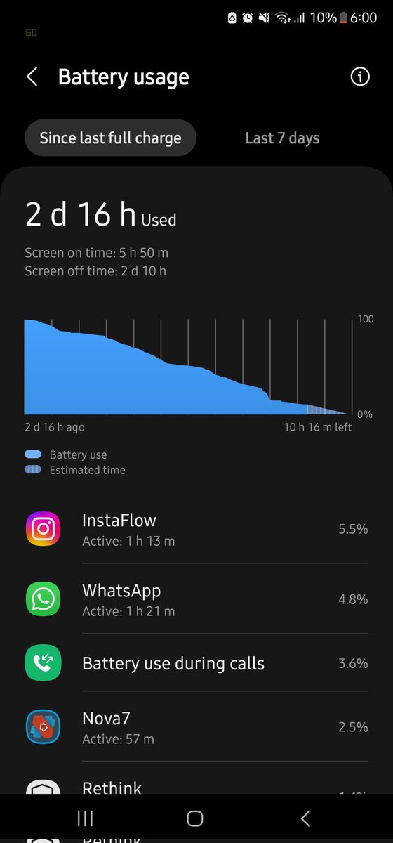 @tarunvats33 Not SOT but just look at the standby time! Its insane. Hope it stays this way with future updates.