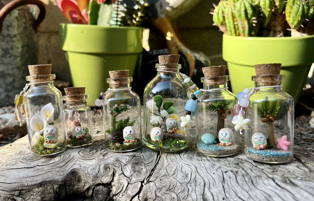 PokeKellz's tweet image. Guess Whoooo 🦉 A flock of Rowlet has flown into my store! Adopt one for your own at Etsy.com/shop/Redscaled…