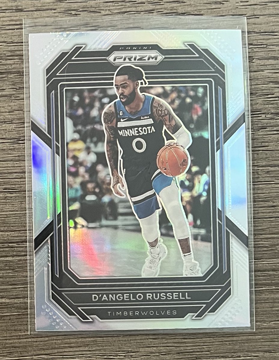 D'Angelo Russell
Panini Prizm Silver Parallel  

$.50

@SportsSell3 @ILOVECOLLECTIN1