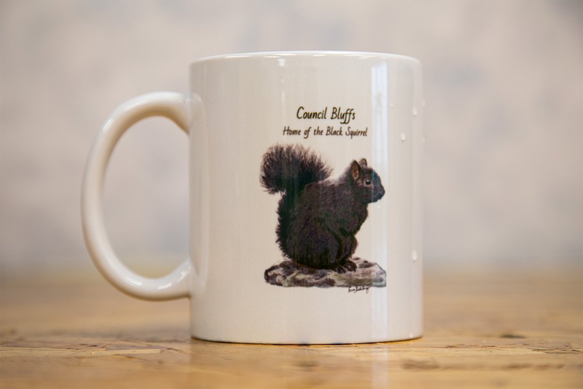 Council Bluffs is known as the home of the black squirrel, but your house can be the home of many more custom mugs from Custom Design!

#CustomDesignbyECHO #CouncilBluffs #CustomMugs #Mugs #CustomDrinkware #Drinkware