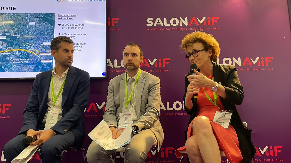 <a href="/Prefet75_IDF/">Préfecture de la région d’Île-de-France</a> <a href="/vpecresse/">Valérie Pécresse</a> <a href="/iledefrance/">Région Île-de-France</a> @beaudetstephane <a href="/AMIF_asso/">AMIF</a> <a href="/ericcesari/">Eric Cesari</a> <a href="/GrandParisMGP/">Métropole du Grand Paris</a> <a href="/SCharles_SNCF/">Sylvie Charles</a> <a href="/ProbstLaurent/">Laurent Probst</a> <a href="/IDFmobilites/">IDF Mobilités</a> <a href="/RiDelepierre/">Richard Delepierre</a> <a href="/Les_Yvelines/">Les Yvelines</a> <a href="/salon_amif/">Salon de l'AMIF</a> <a href="/AggloVGP/">Versailles GrandParc</a> « Il est important de maintenir notre niveau d’exigence dans la durée afin de réussir les Jeux Paralympiques. 300K voyageurs supplémentaires chaque jour dans un contexte de rentrée professionnelle ET scolaire. Ces enjeux nous galvanisent et nous motivent. » - <a href="/SCharles_SNCF/">Sylvie Charles</a>