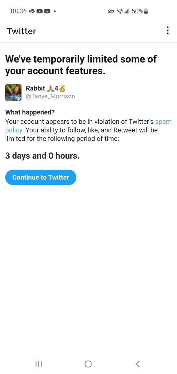 Huh..??.. 
No clue what I did to get restricted..