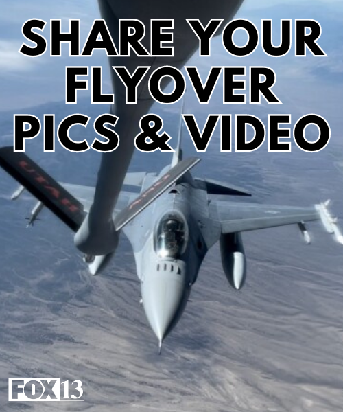 If you're lucky enough to catch one of the many flyovers happening across Utah today to celebrate a century of aerial refueling, share your photos and videos in the comments! Check out the full flyover schedule: tinyurl.com/2spvhkt4