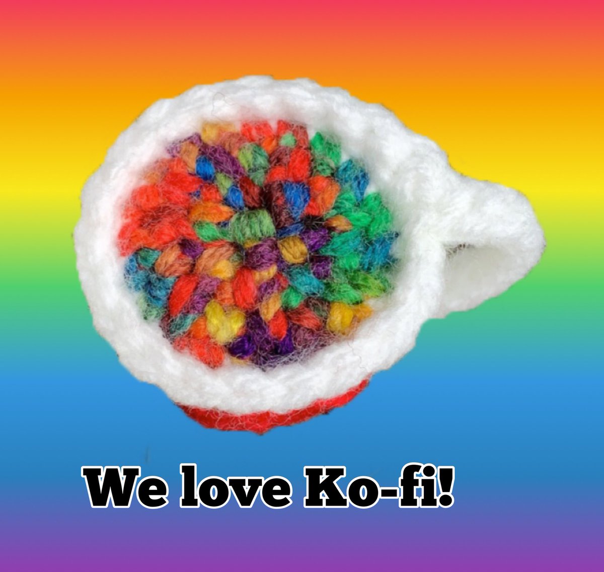 ReinaCrochets's tweet photo. Just a little @kofi_button appreciation art! Thanks for being such a supportive platform for LGBTQIA peeps &amp; small creators! It’s  refreshing to see how much you care for your users 🥹

This lil cutie is going to hang from my rear view mirror 💜⭐️☕️ https://t.co/6UbBBIfc0k