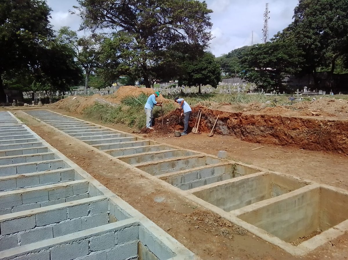Alcaldia_Araure's tweet photo. Hoy martes #27DeJun, continúan los trabajos en el Cementerio Municipal ahora con el Perfilamiento y bordes de las nuevas fosas.
Con Nicolás Maduro, Primitivo Cedeño en Araure #ElCompromisoContinúa
#UnGobiernoParaTodos
#PortuguesaBrillaConFuerza
#IntegraciónTecnológica https://t.co/AP37W583mr