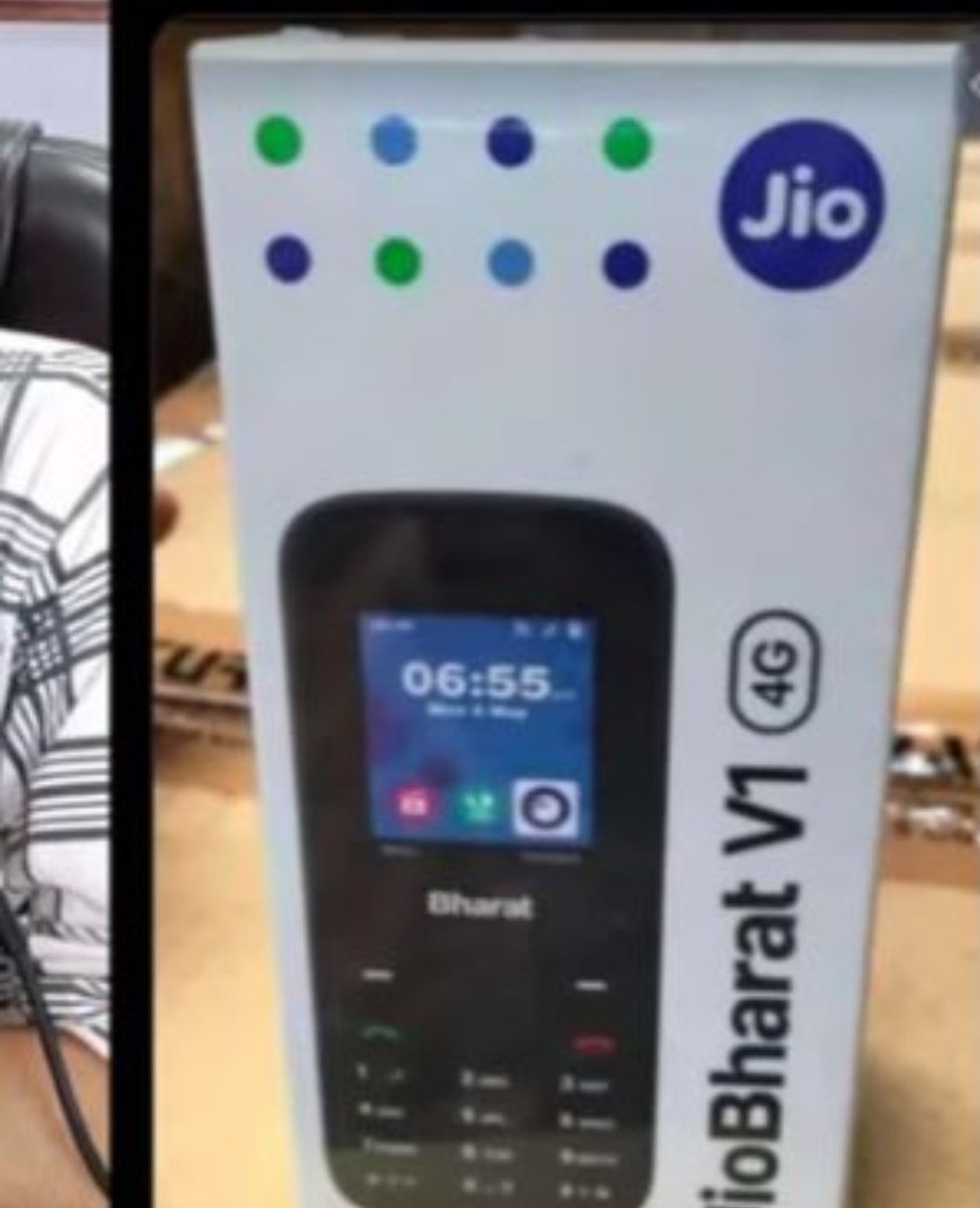 techniblogic's tweet image. Jio Bharat V1 4G launching soon in India. @reliancejio
#Jio #JioBharatV1