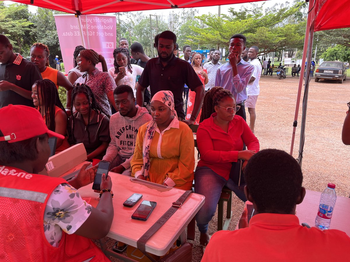 VOICE_OF_UENR1's tweet photo. ❗️ATTENTION STUDENTS❗️

The distribution of the Freshers’ Vodafone Sim Cards scheduled for Tuesday, 27th June, 2023 for the School of Natural Resources commences at the forecourt of GetFUND. 

NB: Come along with your Ghana Card. https://t.co/GS8YUOObDW