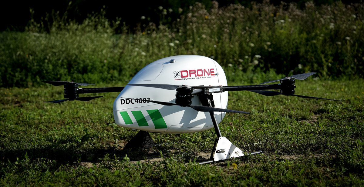 DroneDeliveryCa's tweet photo. DDC Announces the Commercialization of the Canary Drone. Visit our website to read the full release: https://t.co/QPTQrEfrVp
#DDC #DroneCargoLogistics #DroneDelivery #DroneTechnology #DroneSolution #PressRelease #Canary #Milestone #FlightOverPeople https://t.co/gYBWaetGeO