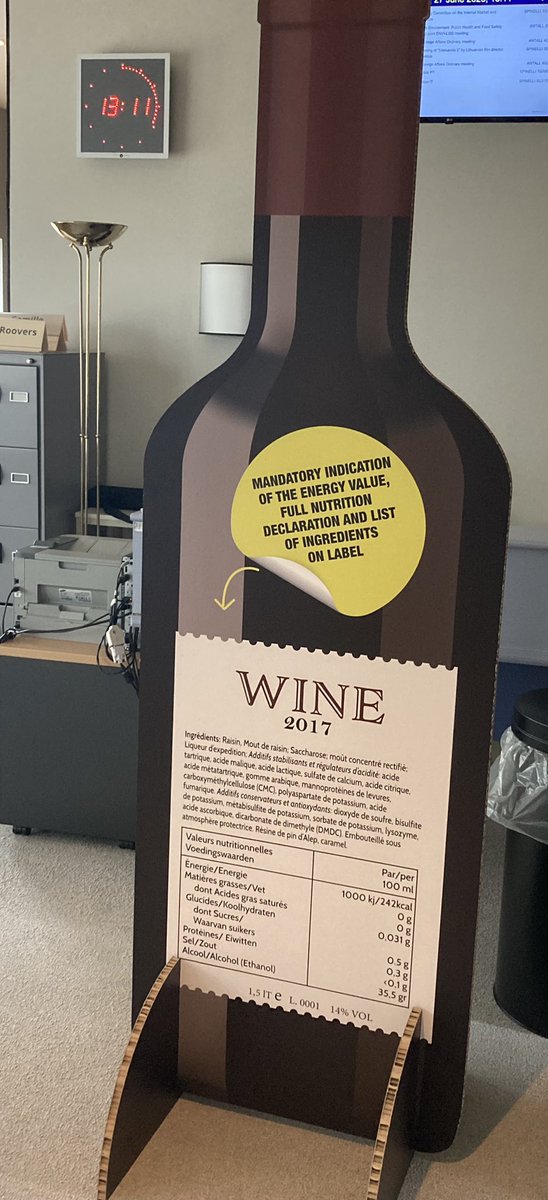 Perrin_Cam's tweet photo. Looking forward to speaking about #AlcoholLabelling at @EUROCAREBRUSSEL event. Consumers have a #RightToKnow the nutritional information and ingredients in alcoholic drinks!
#PutItOnTheBottle https://t.co/D1b2GYzgvk