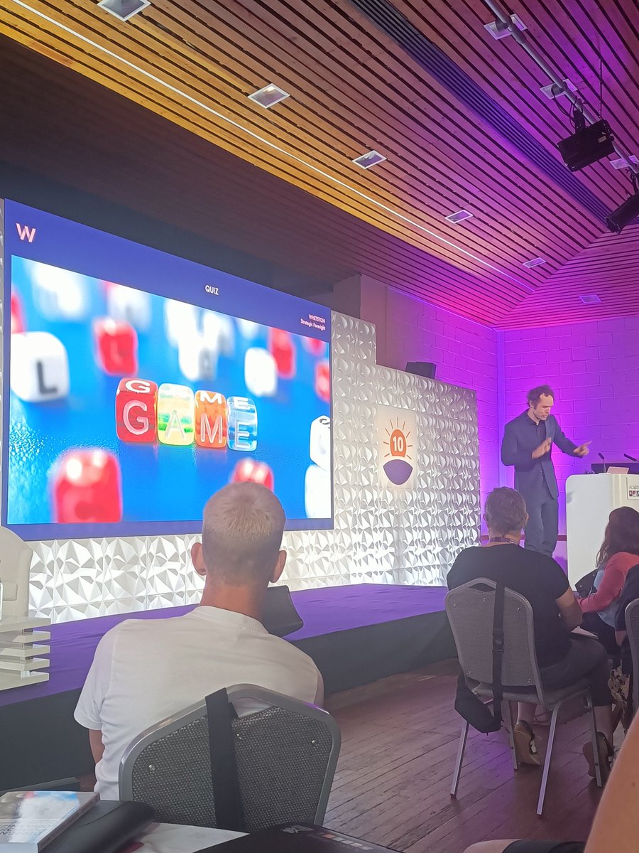 Feeling very lucky to have the opportunity to listen to <a href="/thimon/">Thimon de Jong</a> today #futurehumanbehavior #awss23