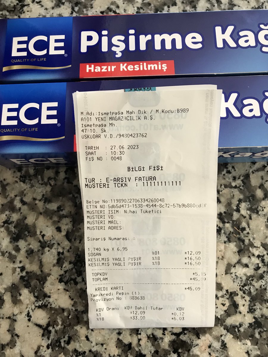 Etiket fiyatı sonrası kasa fiyatı? Cevap! İade edin….