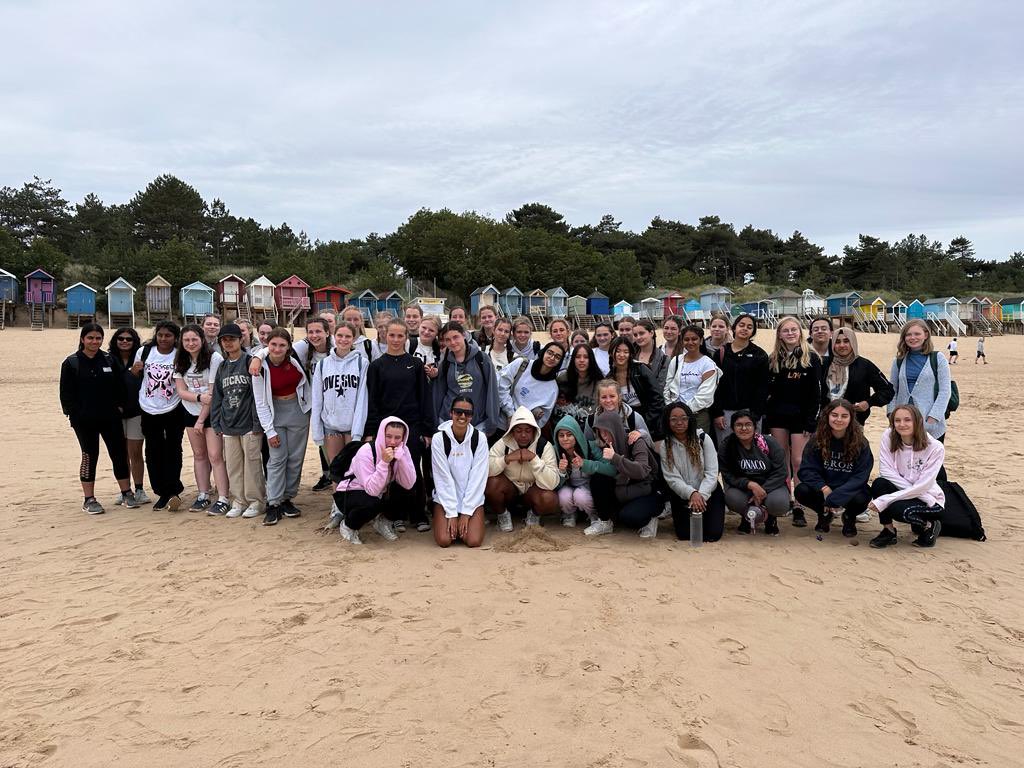 Final day of #fieldwork for #BGSY10 #WellsNextTheSea #Holkham sand #dune formation #ChooseGeography