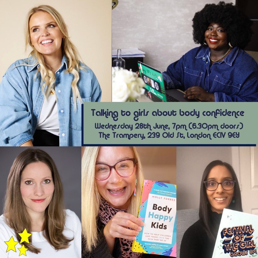 The ever-wonderful @FestivalofGirl is hosting a live event for adults tomorrow, aiming at inspiring body confidence – panelled by an incredible array of advocates and experts.

Find out more and book your tickets here: festivalofthegirl.com/growsupevent

#bodyconfidence #bodyimage