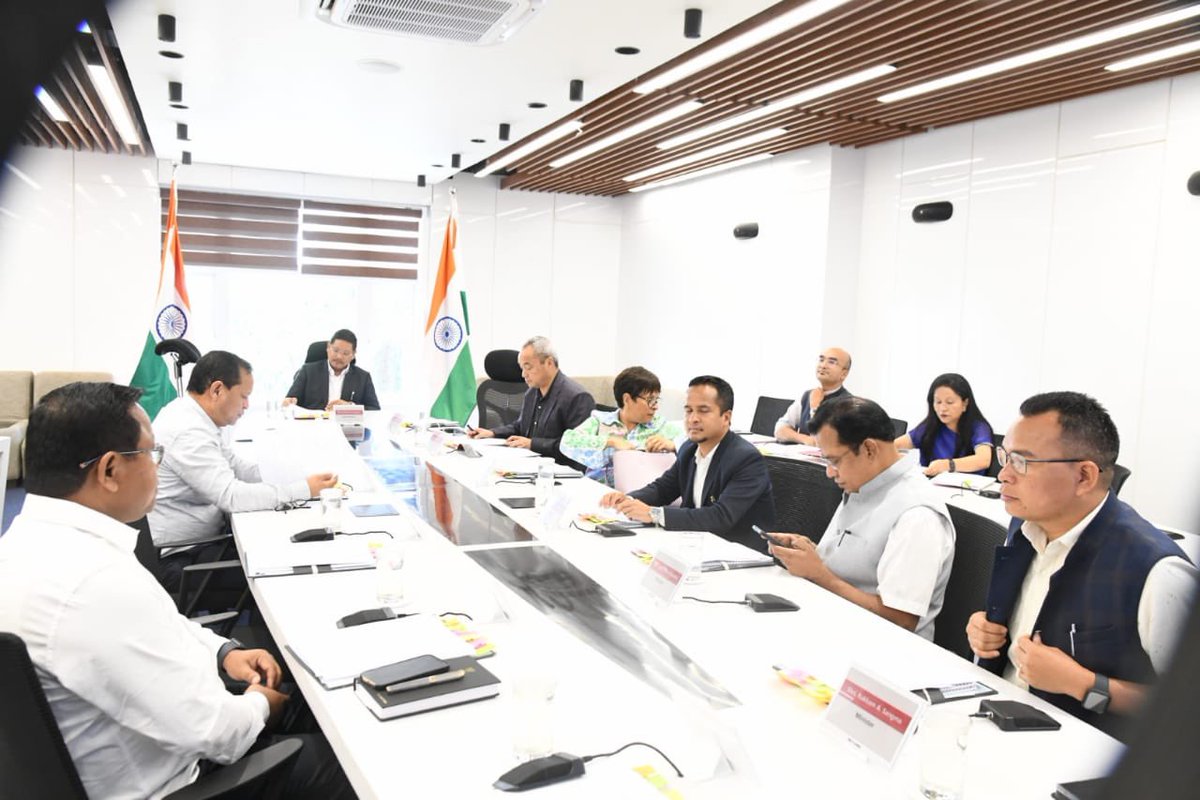 Conrad K Sangma on Twitter today amended the Office