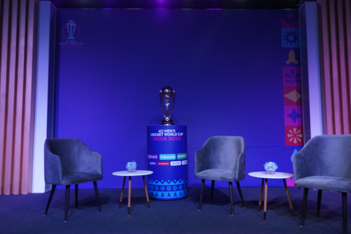 The #CWC23 schedule launch sparks excitement for cricket's biggest spectacle in India 🤩