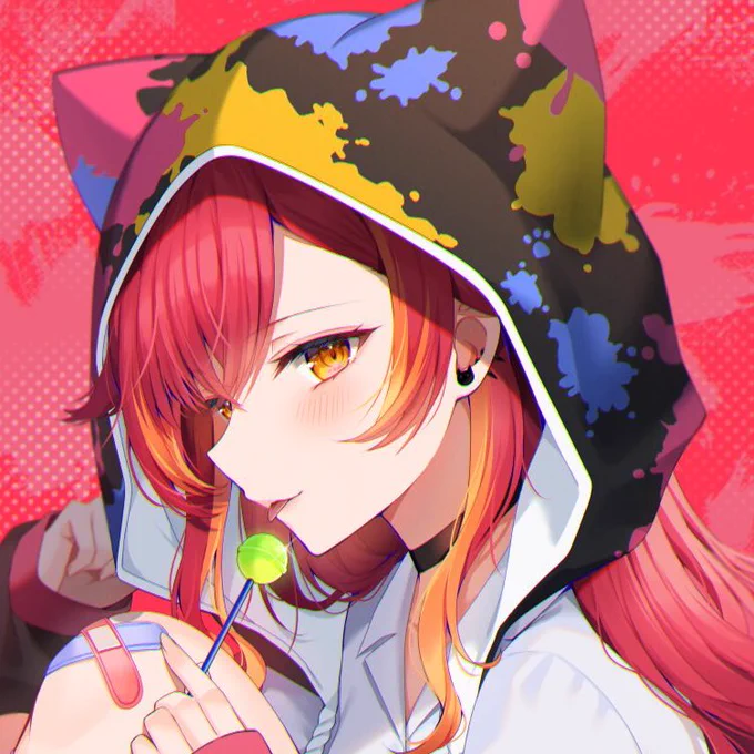 #ほっぺの斜線は可愛い ぶいすぽ絵でまとめた!斜線描くの好き
