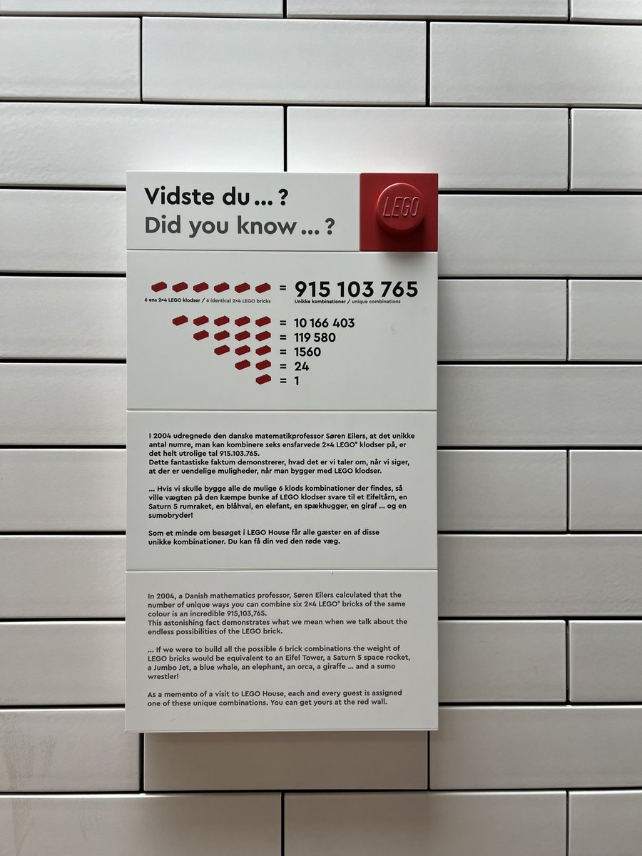 Lunch break for the Lego challenge!