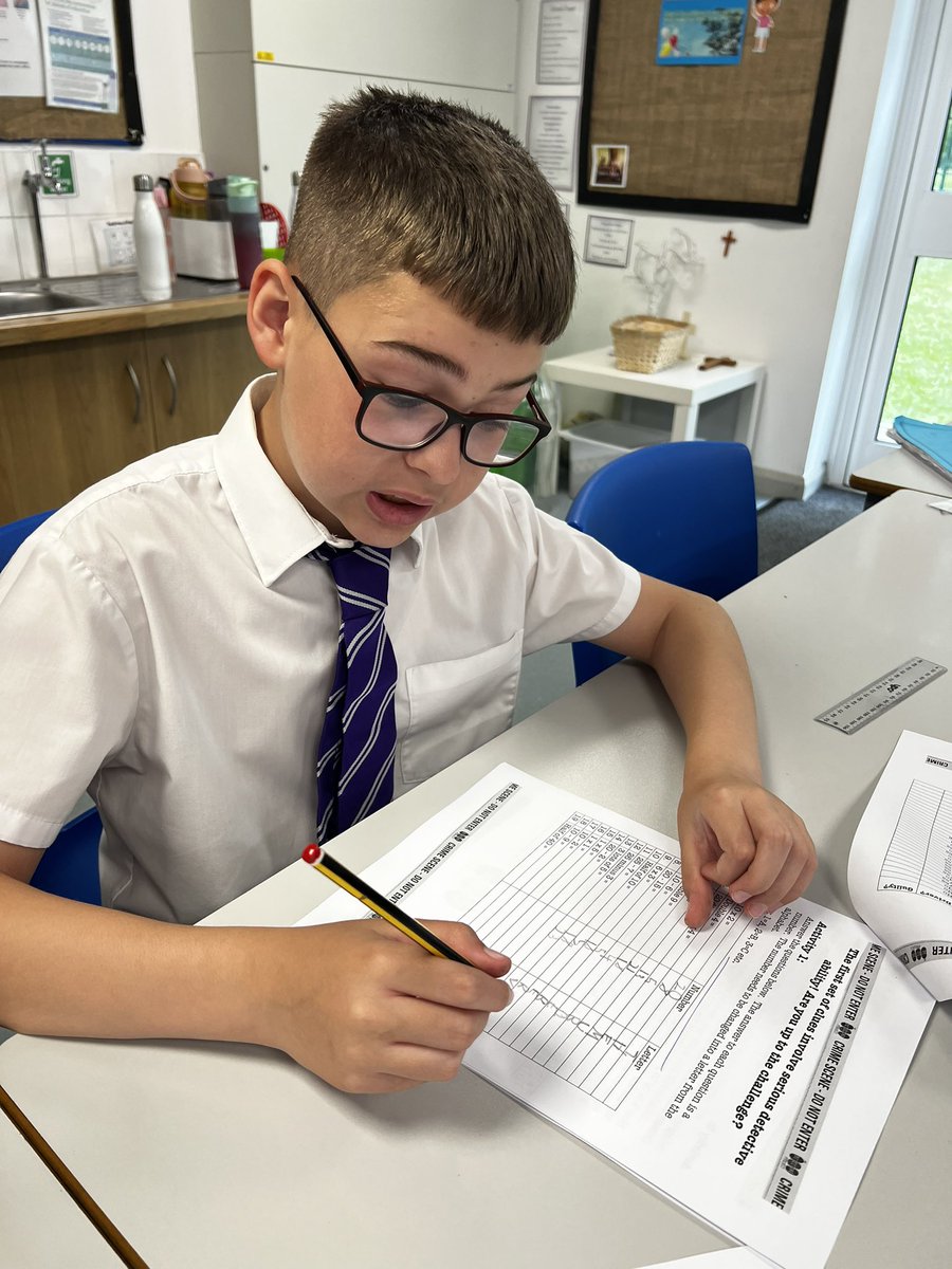 BirchwoodCE's tweet photo. Year 6 have been busy solving a murder mystery this morning! We had to solve riddles and work out the clues using our mathematical knowledge! Great perseverance and fabulous detective work! 🕵️‍♀️ #bcepsmaths #bcepsy6 https://t.co/trfxkEcjDr