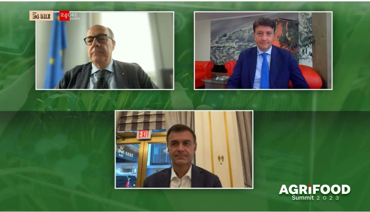 #AGRIFOODSUMMIT2023 : tecnologie e sfide per fare crescere il valore dell’#export dell’#agroalimentare a difesa del nostro #madeinitaly contro l’#italiansounding

@24Eventi @coldiretti