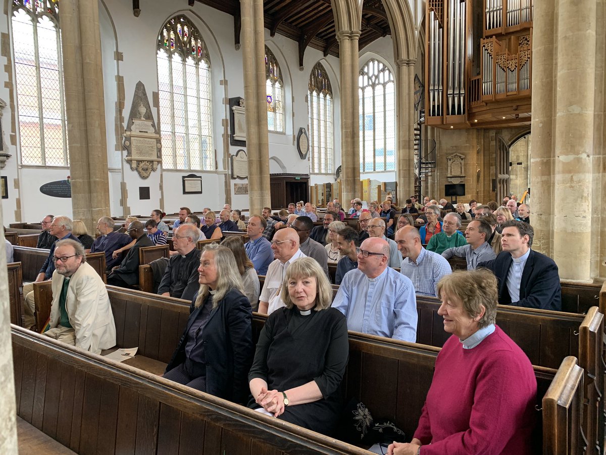 bishopnorwich's tweet photo. A really engaging Bishop’s Teaching Morning with James Lawrence of @CPAS @CPASLeadership exploring  growing a vocational culture. Thanks to @StPeterMancroft for hosting us so well. https://t.co/pGWNyfCIQr