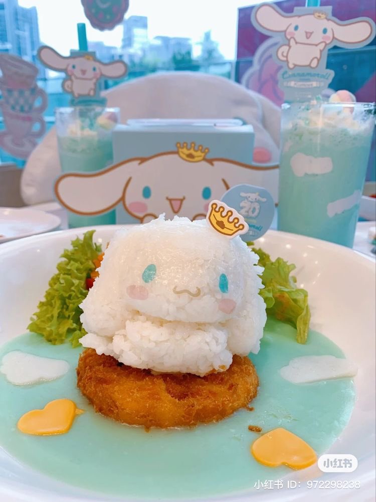 sanrio daily on Twitter "cinnamoroll café 💫"