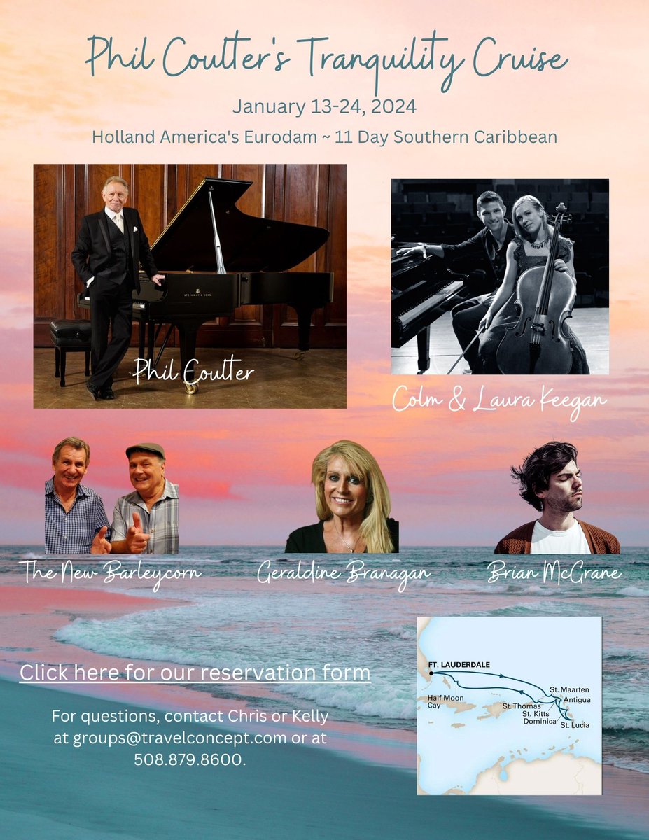 Phil_Coulter's tweet photo. Now's the time to plan that Winter escape on this rather special 'boutique cruise'. Space is at a premium and reservations close in a few weeks. .Check it out! https://t.co/M8lNkHwKKh