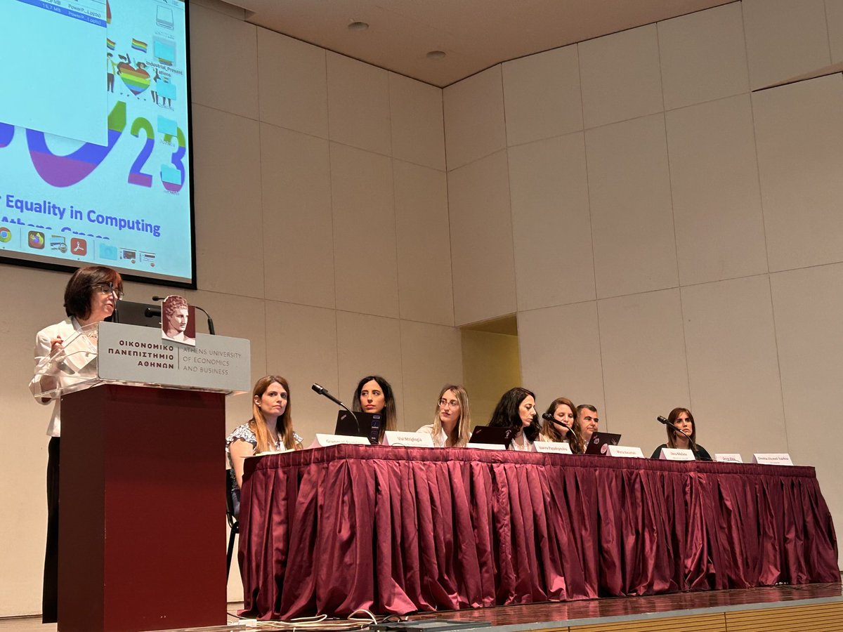 GreekAcm's tweet photo. #ACMWGEC23:💼Get ready for the #IndustrialPresentations session on "Career opportunities in Industry"💡Learn about the vast career possibilities in the tech industry! #TechCareers #IndustryInsights #HappeningNow #GEC23 https://t.co/crsDBM7cRP