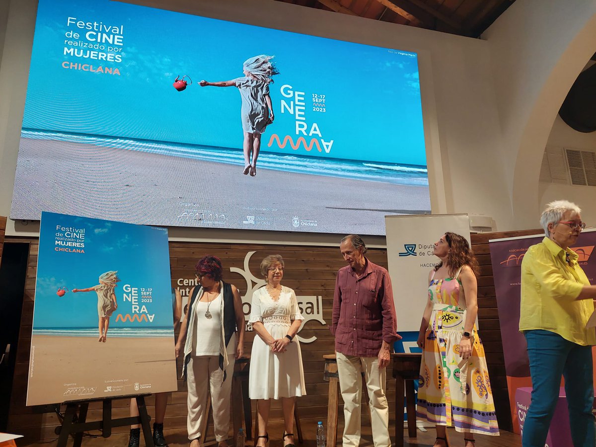 ayto_chiclana's tweet photo. 🎬GENERAMMA regresa con una 3ª edición llena de diversidad y talento audiovisual liderado por mujeres
@josemariaromang 
📌 Toda la información aquí ⬇️
https://t.co/CWicqcQeSP https://t.co/ZcEg9lEgI7