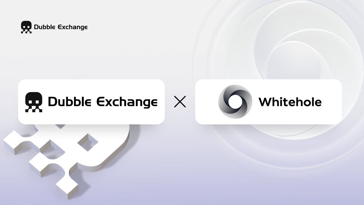 Dubble Exchange (👾,👾) (@dubbleexchange) on Twitter photo Exciting news! We are thrilled to announce our new partnership with <a href="/WhiteholeFi/">Whitehole Finance (💙,🧡)</a> 🤝✨ Thanks to this collaboration, we have successfully integrated additional strategies into our protocol, taking it to new heights. Stay tuned for more updates! 🚀
#DUB #BubbleExchange #Arbitrum Exciting news! We are thrilled to announce our new partnership with <a href="/WhiteholeFi/">Whitehole Finance (💙,🧡)</a> 🤝✨ Thanks to this collaboration, we have successfully integrated additional strategies into our protocol, taking it to new heights. Stay tuned for more updates! 🚀
#DUB #BubbleExchange #Arbitrum