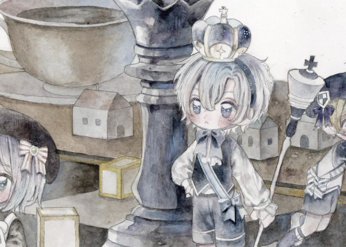 お知らせ  「 Little gentle」  会場 ぎゃらりぃあと様 会期 2023年6月28日(水)～7月2日(日) 時間 13:00〜20:00(最終日18時まで)  新作計3点、ドローイング1点で参加いたします! 無垢で無邪気な少年達を描きました  #小さな紳士たち