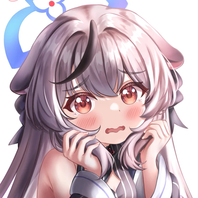 #ほっぺの斜線は可愛い わかる!