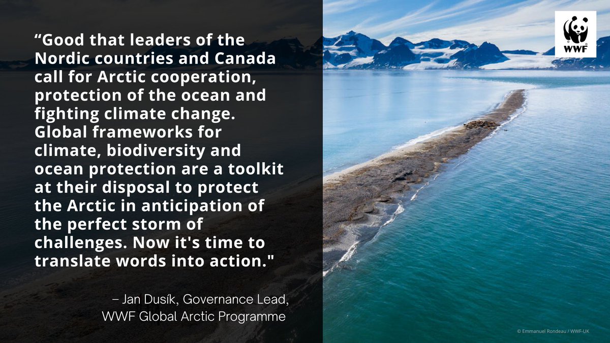 WWF Arctic Programme on Twitter "Nordic & Canadian government leaders met to discuss shared