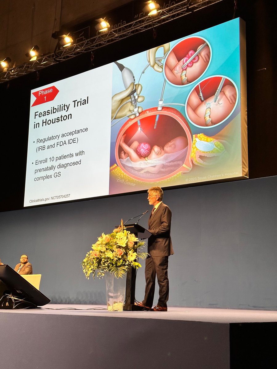 masancor07's tweet photo. Our team of fetal surgery and pediatric surgery from TCH presenting our gastroschisis trial and rationale of performing these surgeries in utero at the World Congress on Fetal Surgery. #FMF2023 https://t.co/MpUvMlo2xu