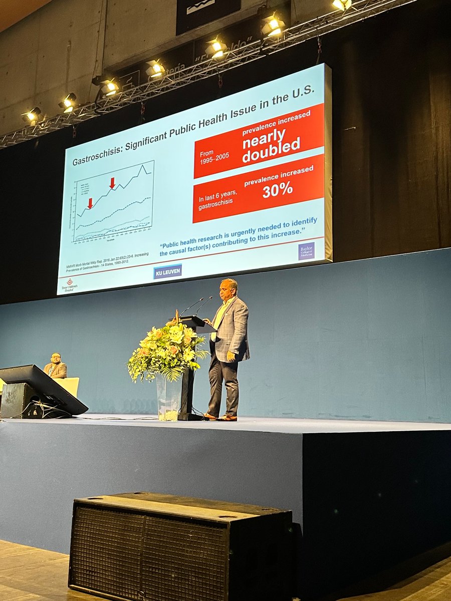 masancor07's tweet photo. Our team of fetal surgery and pediatric surgery from TCH presenting our gastroschisis trial and rationale of performing these surgeries in utero at the World Congress on Fetal Surgery. #FMF2023 https://t.co/MpUvMlo2xu