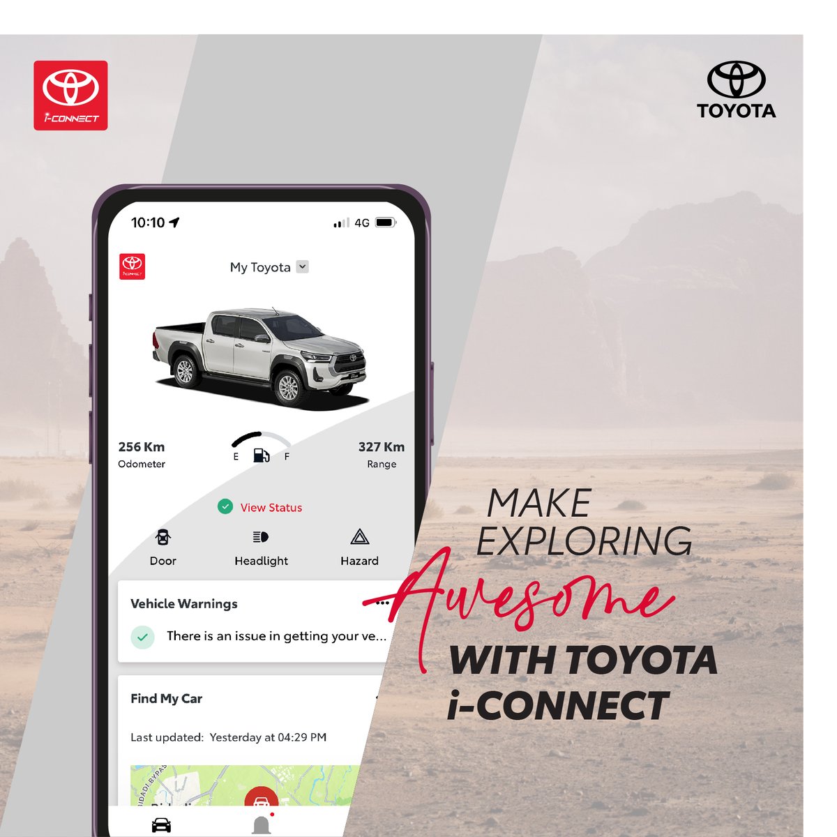 Toyota India on Twitter: "With the innovative Find My Car feature on ...