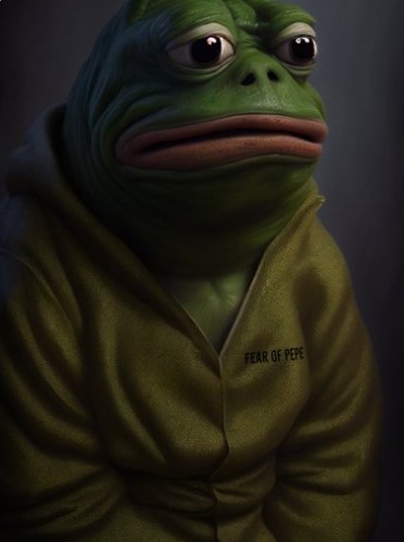 SandraRobins99's tweet photo. GM to everyone shooting for generational wealth with $PEPE.  And to everyone who missed the boat 🥲 https://t.co/bpWukmv9XA