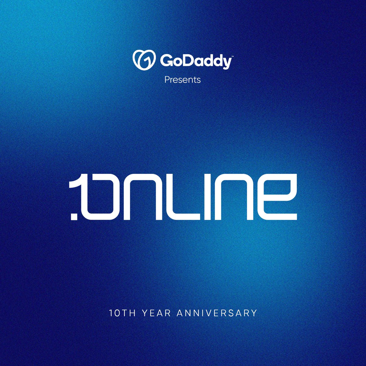 designwdickens's tweet image. My .online 10th year anniv submission 😎