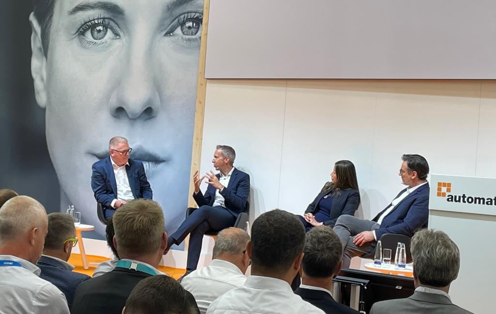 Silke Graf (@grafsilke1) on Twitter photo "In future we will automate the unpredictabe!" <a href="/rainer_brehm/">Rainer Brehm</a> at <a href="/automaticafair/">automatica</a> forum. I'm excited about all the great #robotics exhibits all around. Learn about ours: Siemens.com/automatica "In future we will automate the unpredictabe!" <a href="/rainer_brehm/">Rainer Brehm</a> at <a href="/automaticafair/">automatica</a> forum. I'm excited about all the great #robotics exhibits all around. Learn about ours: Siemens.com/automatica