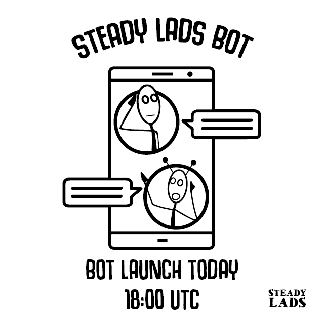 SteadyLadsETH's tweet photo. 🤖STEADY LADS BOT🤖

Lads, the moment has arrived!👀

Today is the launch of our BOT at 18:00 UTC 🎊

Finally, you will be able to try the bot for yourselves and see its true potential 🙌

https://t.co/JMvqmu1TrA

🌳https://t.co/FeBva8W1Oy🌳

#capital #steadylads #DeFi #PinkSale https://t.co/iy2zC9Nypp