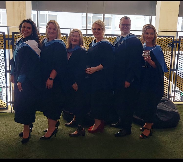 Proud of what I have achieved. Here’s to the future Mrs Carlyle and a life long career in learning and teaching. I’ve met so many fabulous friends and mentors along the way who have been so supportive. Big shout out to my family too. Thank you all. 👩🏼‍🎓🥂🍾 👩‍🏫