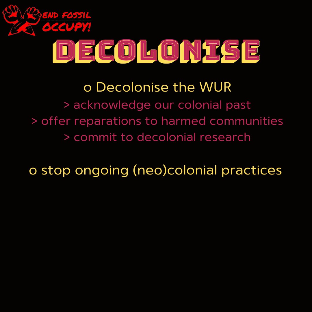 Our demands are still the same 🔥

Here is a quick recap