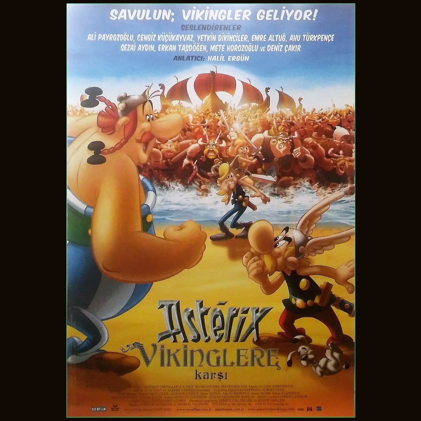 Turkish Movie Posters on Twitter: "Asterix Vikinglere Karşı 2006 Astérix et les Vikings Asterix and the Vikings Roger Carel / Lorànt Stefan Fjeldmark / Jesper Møller Turkish Edition Movie